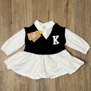 Baby Girl Collar Dress